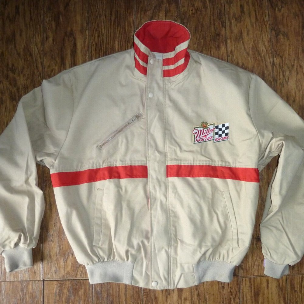Performance Jacket - Cream and Red